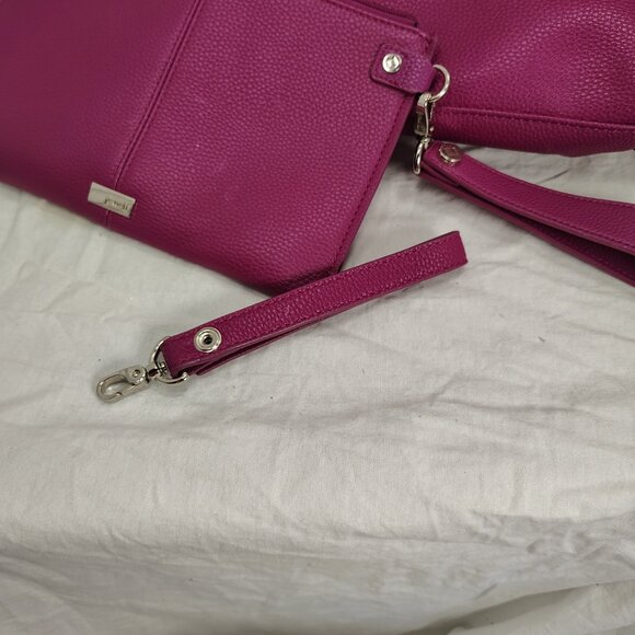 thirty one pink purse with matching clutch - Picture 4 of 10